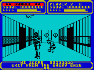 Line of Fire screenshot 2 for ZX Spectrum